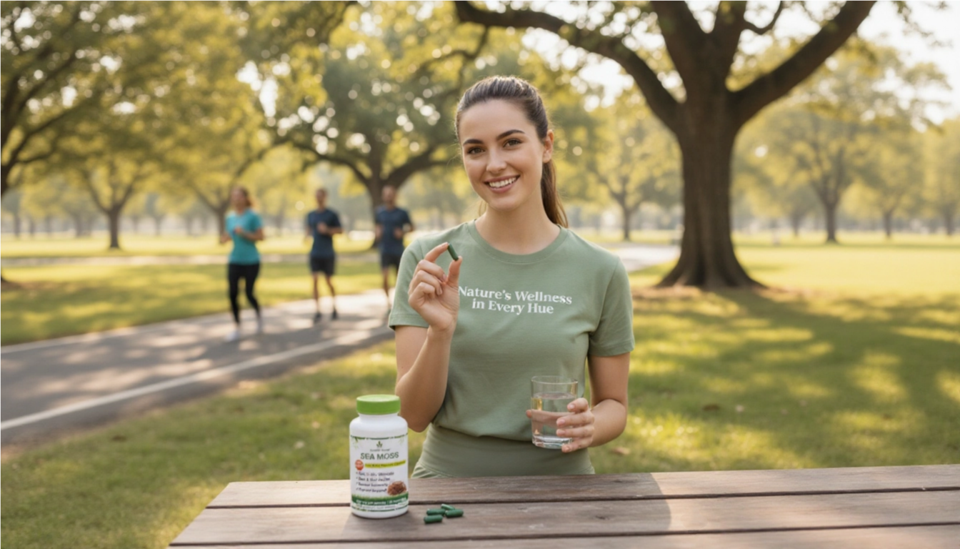 Sea Moss Capsules for Energy and Vitality: Natural Nutrient Boost