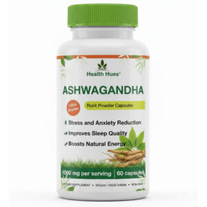 Health Hues Ashwagandha Root Powder Capsules