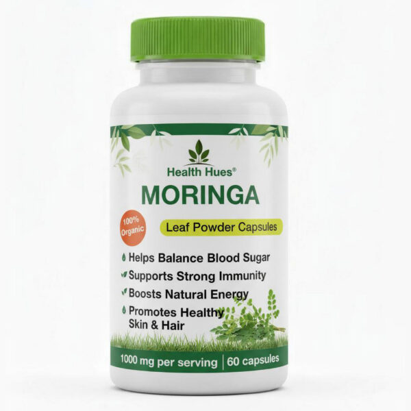 Moringa Leaf Powder Capsules